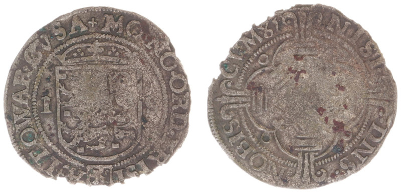 Friesland Provincie (1581-1795) - Stuiver (15)81 mm. Arms Leeuwarden (vgl. CNM 2...