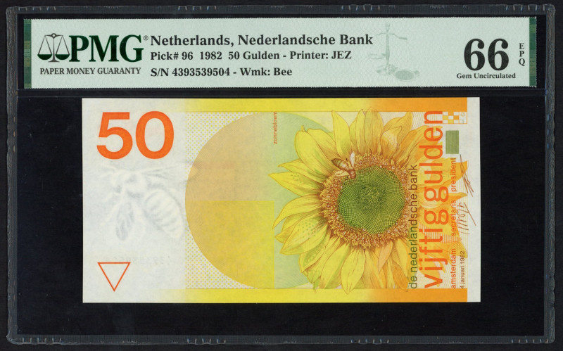 Banknotes Netherlands - The Oxenaar Archives - 50 Gulden 1982 Zonnebloem - 50 Gu...