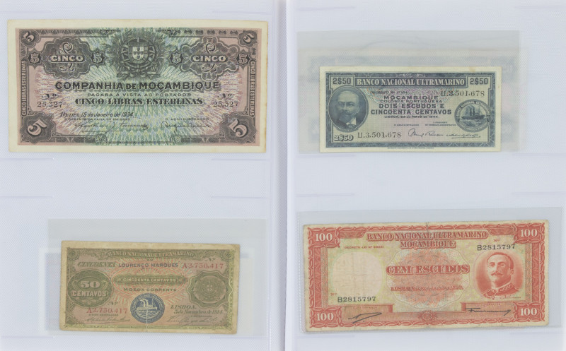 Banknotes world in albums - Africa - Collection of 78 pcs including Angola, Biaf...