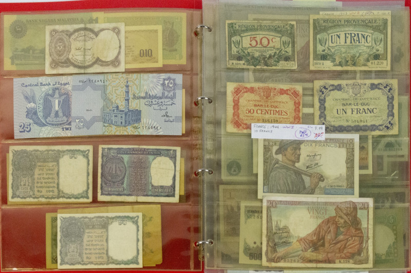 Banknotes world in albums - World - Nice collection including Germany, China, Ja...