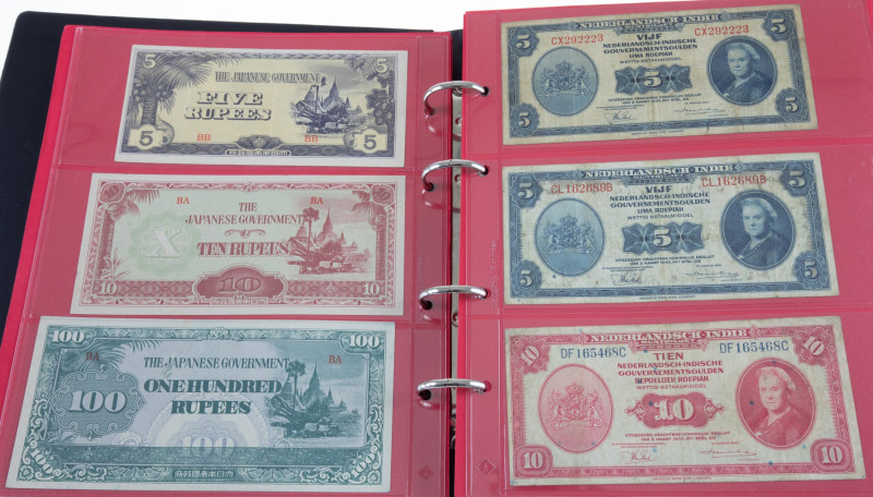 Banknotes world in albums - World - Collection of over 85 pcs including Netherla...