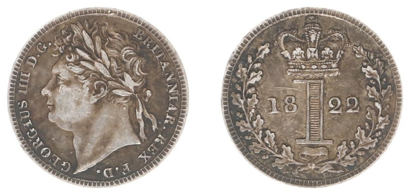 England - House of Hanover (1714-1901) - George IV (1820-1830) - Penny 1822 - Ma...