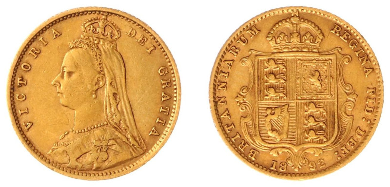 England - House of Hanover (1714-1901) - Victoria (1837-1901) - Half-Sovereign 1...