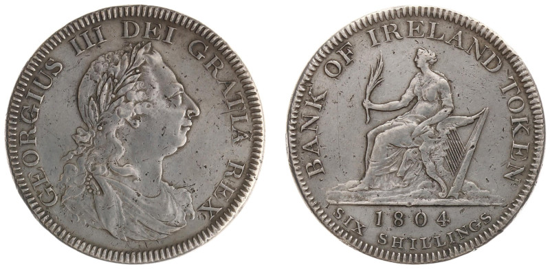 Ireland - United Kingdom - George III (1760-1820) - Bank Token Coinage - 6 Shill...