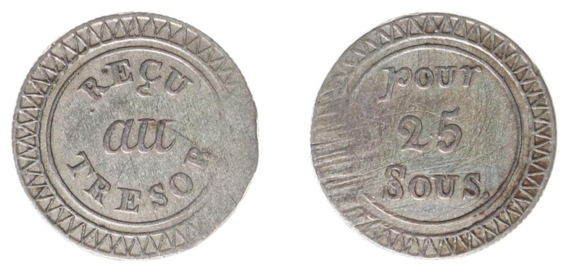 Mauritius - British Colony - French Coinage - George IV (1820-1830) - 25 Sous nd...