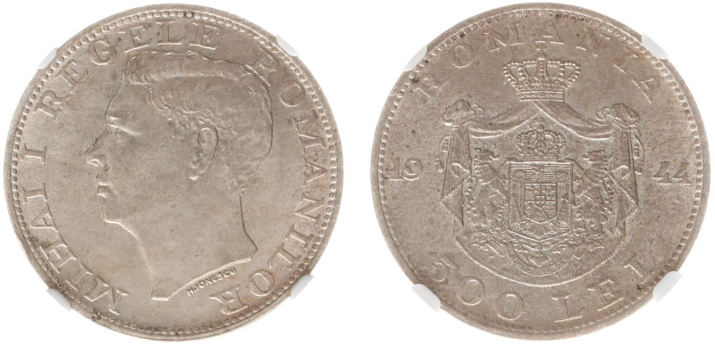 Romania - Mihai I (1940-1947) - 500 Lei 1944 (KM65, S/S128) - Obv: Head left / R...