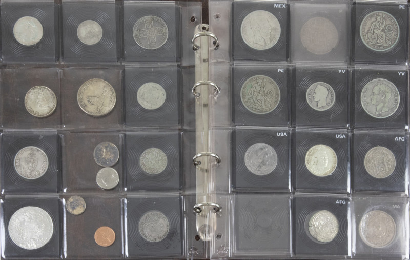 Coins world in albums - World coins - Interesting lot with better selection worl...