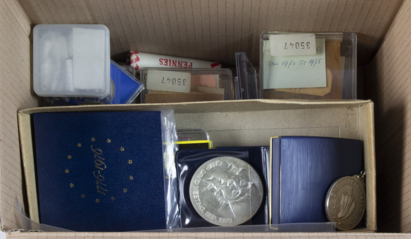 Coins world in boxes - World coins - Box with world coins and tokens a.w. Great ...