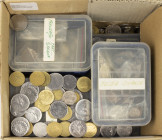 Coins world in big boxes - cannot be shipped - Kilos - Box with appr. 8.5 kilo various world coins