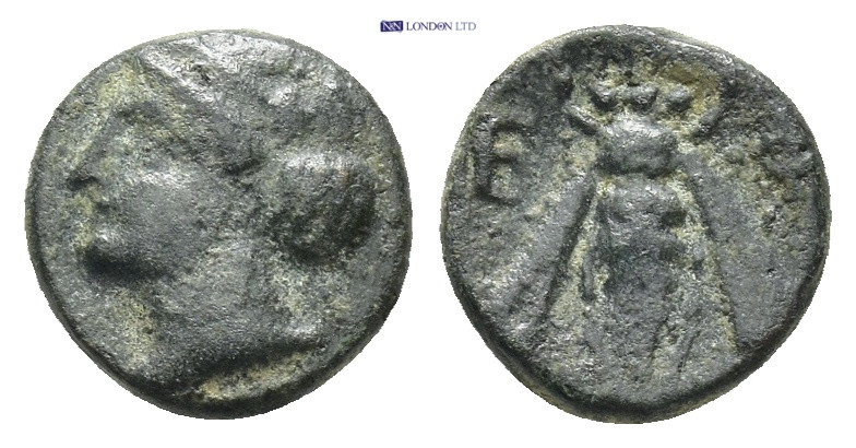 Greek coin (1.04g 10mm)