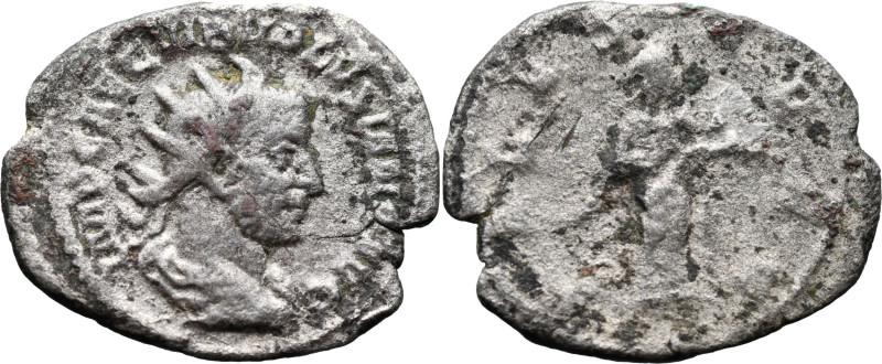 Roman Imperial
Volusian (251-253 AD). Rome.
AR Antoninianus (23mm 3.3g)