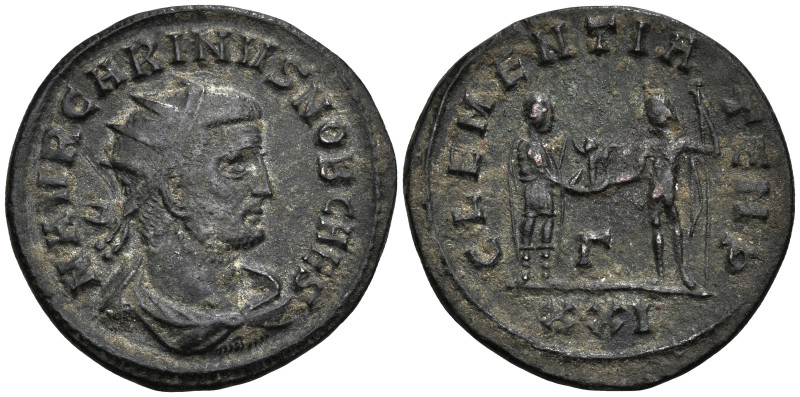 Roman Imperial
Carinus (283-285 AD). Kyzikos
Antoninianus (21mm 3.07g)
Obv: M...