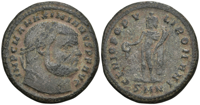 Roman Imperial
Maximianus (286-305 AD). Nicomedia
AE Follis (24.7mm 9.22g)