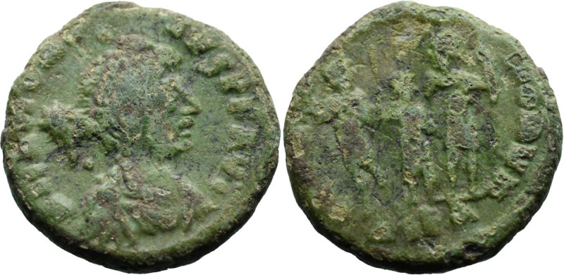 Roman Imperial
Arcadius (383-408 AD)
AE Centenionalis (14.4mm 2.53g)