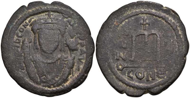 Byzantine
Tiberius II Constantine (578-582 AD). Constantinople
AE Follis (35.6...