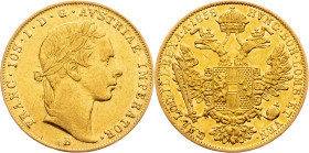 Franz Joseph I., 1 Dukat 1858, B, Kremnitz