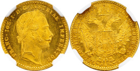 Franz Joseph I., 1 Dukat 1864, E, Karlsburg