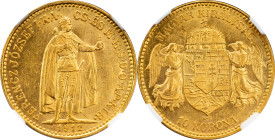 Franz Joseph I., 10 Korona 1912, KB, Kremnitz