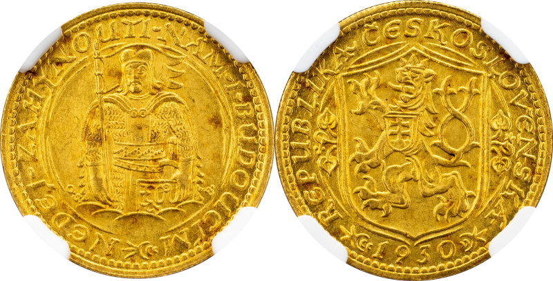 First Republic, 1 Dukat 1930, Kremnitz Czechoslovakia, First Republic, 1 Dukat 1...
