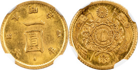 Meiji, 1 Yen M4 (1871)