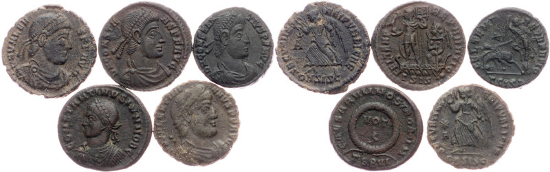 Ancient, Lot Ancient, Ancient, Lot, AE, Lot of 5pcs; F-VF

Grade: F-VF