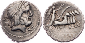 Q. Antonius Balbus, Denar 83-82, Republic