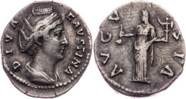 Faustina senior, Denar 138-140, AVGVSTA