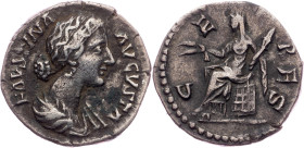 Faustina junior, Denar 161-175, CERES