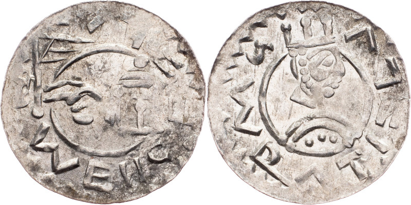 Vratislav II., Denar 1086-1092 Bohemia, Vratislav II., Denar 1086-1092, 0,57 g, ...