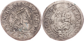 Leopold I., 2 Kreuzer 1674, KB, Kremnitz