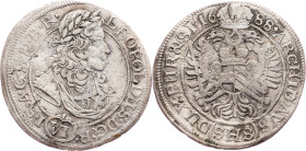 Leopold I., 6 Kreuzer 1688, SHS, Breslau