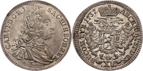 Charles VI., 15 Kreuzer 1737, Prague