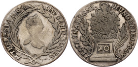 Maria Theresia, 10 Kreuzer 1764, KB, Kremnitz