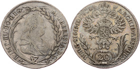 Maria Theresia, 20 Kreuzer 1780, E.v.S.-I.K.