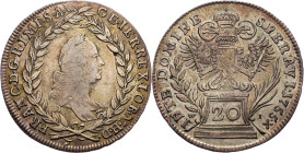 Franz I. Stephan, 20 Kreuzer 1755, W-I, Vienna
