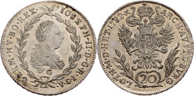 Joseph II., 20 Kreuzer 1782, G