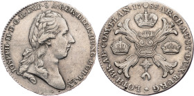 Joseph II., 1 Thaler 1785, Brussels