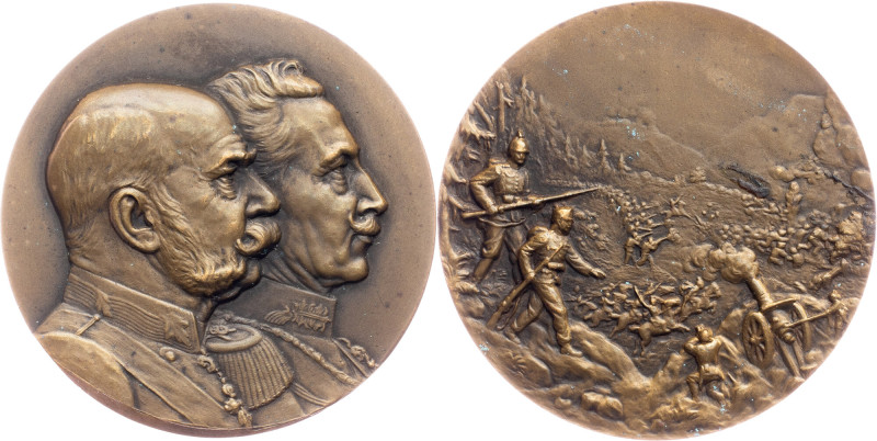 Franz Joseph I., Medal ND Austria-Hungary, Franz Joseph I., Medal ND, 51,299 g, ...