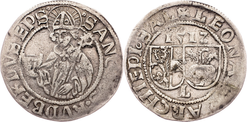 Salzburg, Batzen 1512, L Austria-Hungary, Salzburg, Batzen 1512, L, 2,826 g, Ag,...