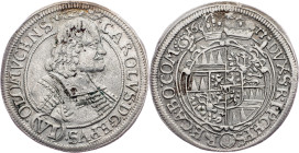 Charles II of Liechtenstein, 6 Kreuzer 1677, Kremsier
