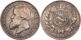 Peter II, 2000 Reis 1889