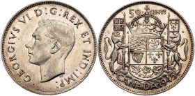 George VI, 50 Cents 1945, Ottawa