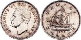 George VI, 1 Dollar 1949, Ottawa