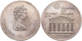Elizabeth II, 10 Dollars 1974, Ottawa