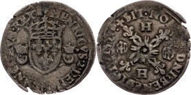 Henry II., Douzain Aux Croissants 1551