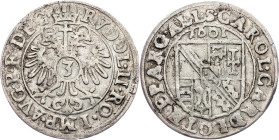Charles of Lorraine, 3 Kreuzer 1601