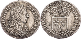 Louis XIV, 1/12 Ecu 1659, Paris