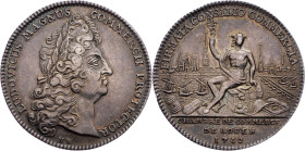 Louis XIV, Jeton 1712, Rouen