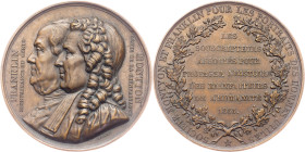 France, Medal 1833, Franklin