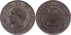 Napoleon III, 10 Centimes 1854, Paris
